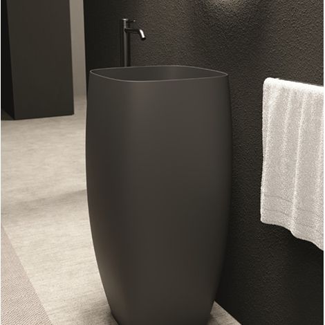 NUR Freestanding Open Rose clair mat. sans bonde (1/5)