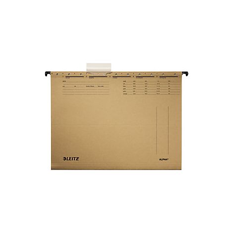 Leitz  Cartelle sospese  con fessure  ALPHA® UNI A4  conf da
