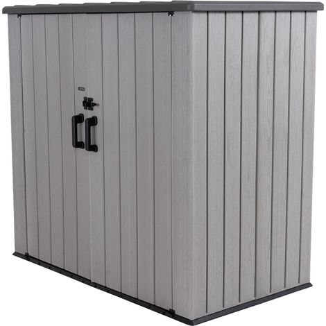 Lifetime Kunststoff Geräteschrank Dunkelgrau 111x192x176 cm