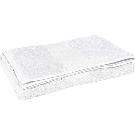 Toalla de baño VALENTO Sponge  Blanco              90 x 150 cm