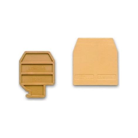 Piastrina TE0.4/PT, colore verde