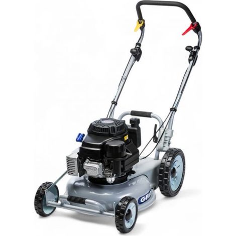 Tondeuse thermique 46 cm – Moteur Kawasaki 179 cm³ – Traction professionnelle à 2 vitesses – Pour terrains jusqu'à 1500 m² - PM46A-KW