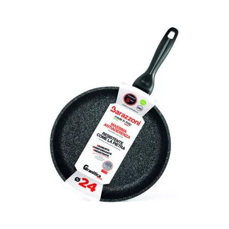Barazzoni 154454 Padella Bassa Granitica Extra Induction Diametro 24 cm