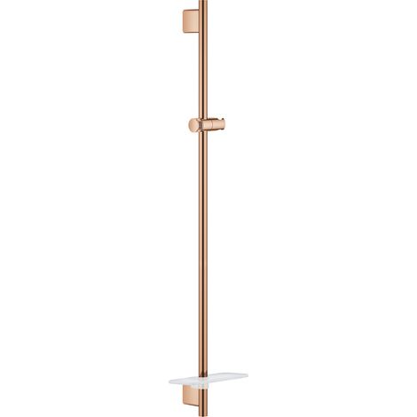 Barra de ducha Grohe Rainshower Smartactive 900mm con soporte deslizante y giratorio, Warm Sunset (26603DA0)