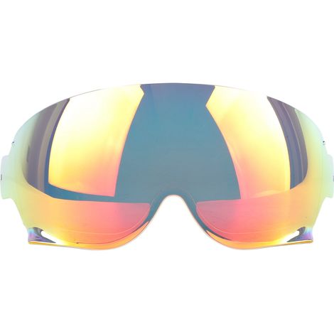 Écran de visière moto PC anti-UV protection solaire, remplacement pour casque JO EX ZERO CJ 3, teinte rouge foncé Revo. (1/5)