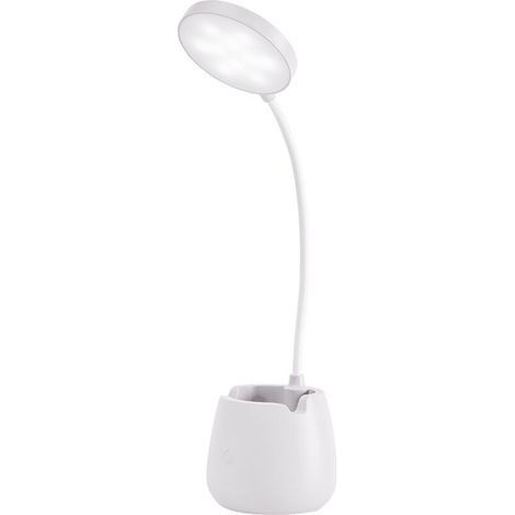Potente lampada da scrivania a LED, dimmerabile, con 3 livelli di luminosità, protezione per gli occhi, controllo touch, wireless, USB. (1/3)