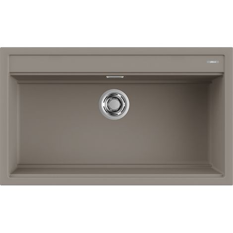 Lavello Elleci Incasso 1 vasca 86x51 Grigio Best 360 Keratek Plus Dove Grey LKB36093 (1/2)