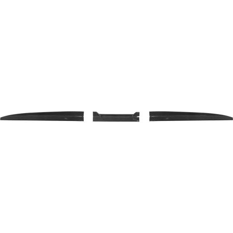 3-teiliger Universal-Heckspoiler für Pkw, aerodynamischer Luftwiderstandsreduzierer mit Antirutsch-Eigenschaften, glänzende Carbon-Optik, für Performance-Fahrzeuge (1/5)