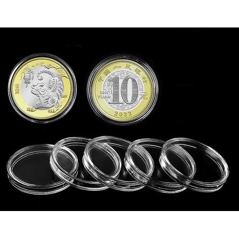 Supports en plastique pour pièces commémoratives des Jeux olympiques d'hiver de 30 mm (5 pièces) (1/4)