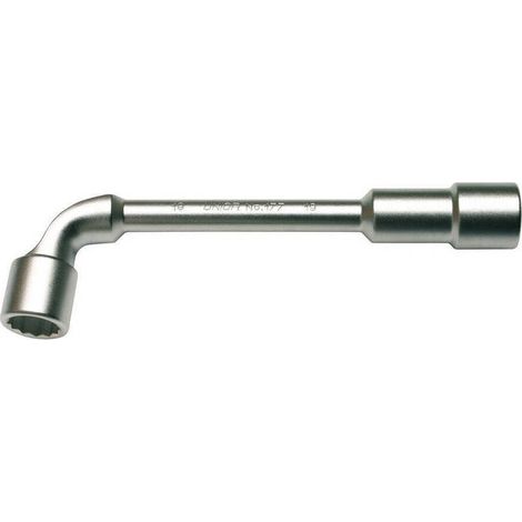 Clé à pipe 12 pans 22mm acier chromé non-isolée GS141-22 (1/4)