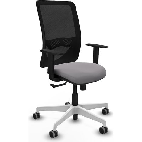 Silla de oficina piqueras y crespo Zulema negro reposabrazos ajustables (1/2)