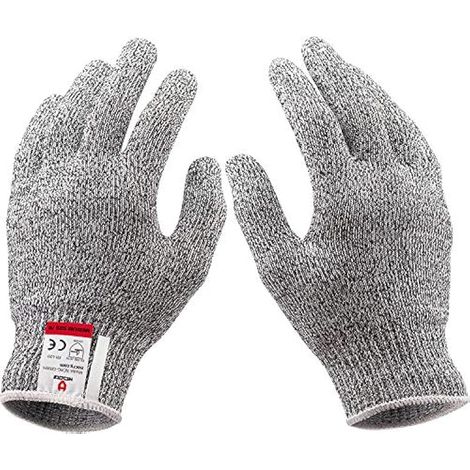 Gants de travail résistants aux coupures pour boiseries et huîtres (1/5)