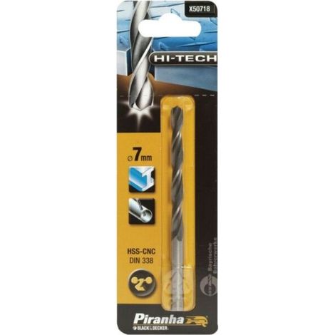 BLACK&DECKER - PUNTE PER METALLO CROWN 7 MM