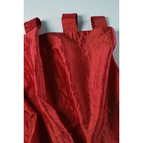 HOME COLLECTIONS TENDA TAFFETA'CRINKLE ARANCIO 135X290CM