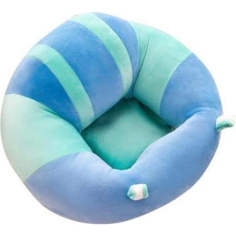 Canapé Bébé - Siège D'Apprentissage Assis - Pour Enfants 3 à 16 Mois - Vert Et Bleu - 1 Pièce