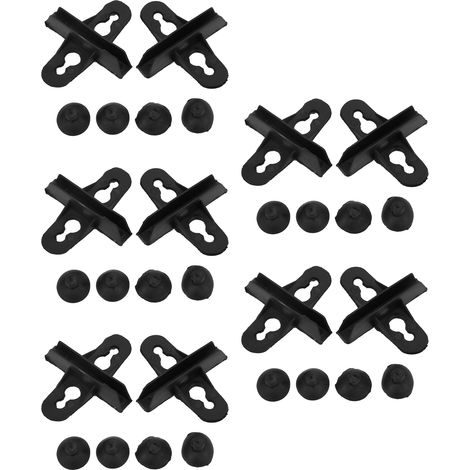 Lot de 10 pinces à ventouses en plastique pour aquarium, résistantes et durables, pour la fixation des séparateurs de bacs à poissons. (1/5)