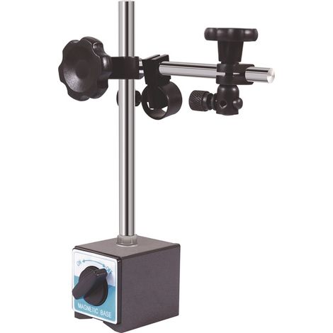TECWERK Magnetmessstativ R.150mm Gesamt-H.180mm Haftkraft ca.600N TECWERK