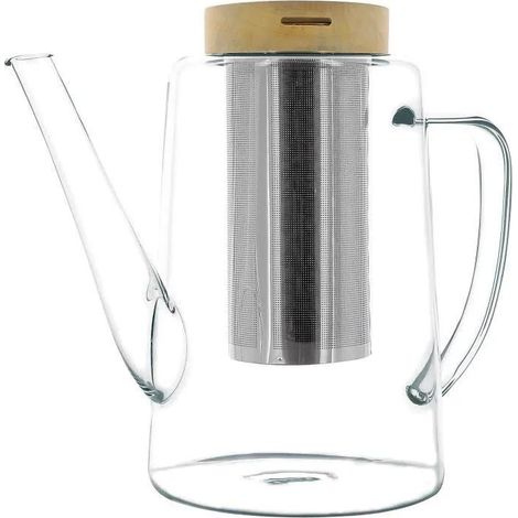 Ogo Gustave Tetera de Vidrio Transparente 1,2 L