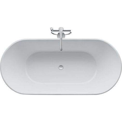 Duravit D-Neo Badewanne, freistehend, ohne Überlauf, oval, (1/5)