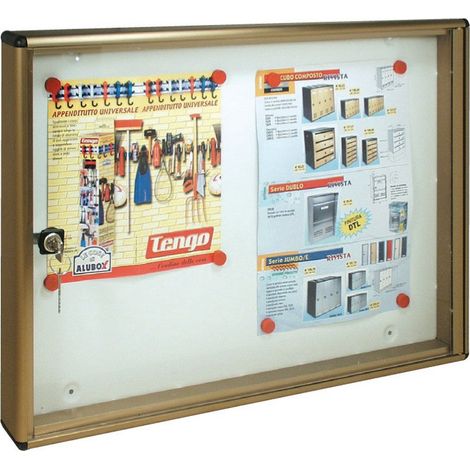 MAGNETTAFEL BRONZEFARBE MM.550X5X40H TRIMEC (1/3)