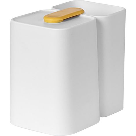 Gobelet À Rince-Bouche - Support Magnétique Alimentaire - Porte-Brosse À Dents Et Dentifrice Murale - PP - 10,5 X 6,7 X 10 cm - 1 Pièce (1/5)