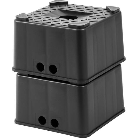 Mophorn 2er-Set Nivellierblöcke für Wohnmobile und Anhänger, belastbar bis 2722 kg (pro Block), ideal als Wagenheberständer und Zubehör für Wohnwagen der 5. Radklasse A/C (1/5)