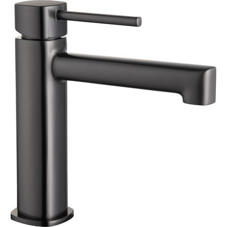 Miscelatore lavabo Toscana finitura gun metal spazzolato [ IMEX® ]