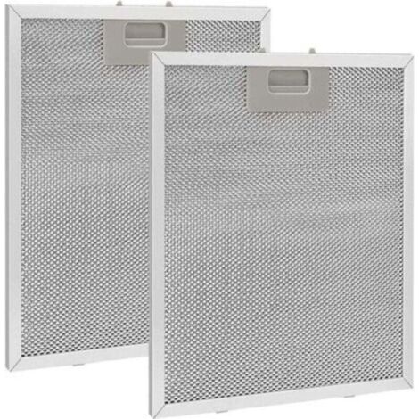 filtres à graisse métalliques pour hottes aspirantes 320x260 mm, filtre à maille, accessoire pour hotte de cuisine (1/4)