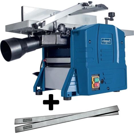 Pialla da banco filo spessore 204mm Scheppach hms860 + lame coltelli di ricambio (1/4)
