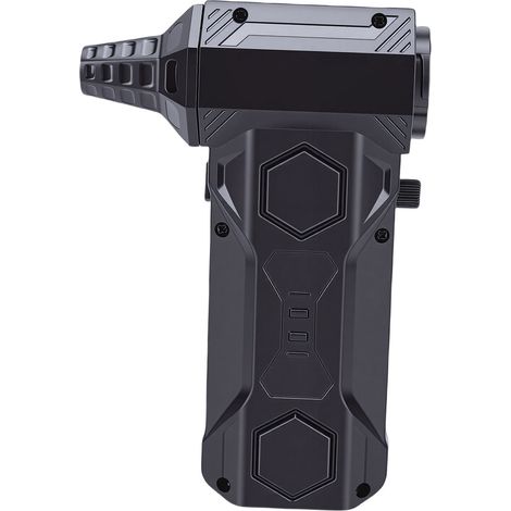 Souffleur d'air comprimé multifonctionnel avec écran LED, vitesse réglable en continu jusqu'à 180 000 tr/min, idéal pour les claviers d'ordinateur. (1/5)