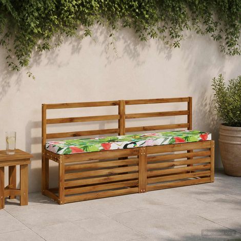 vidaXL Cojín para banco de 1 pieza VUGHT 100% Poliéster Multicolor (1/5)