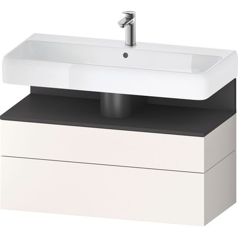 Duravit Collection One Meuble sous-lavabo, 1 tiroir et 1 tiroir, (1/2)
