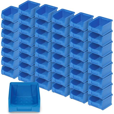 BRB 48 x Vision Boîte "Profi lb 6, h 100 x 100 x 60 mm, contenu 0,3 l, bleu
