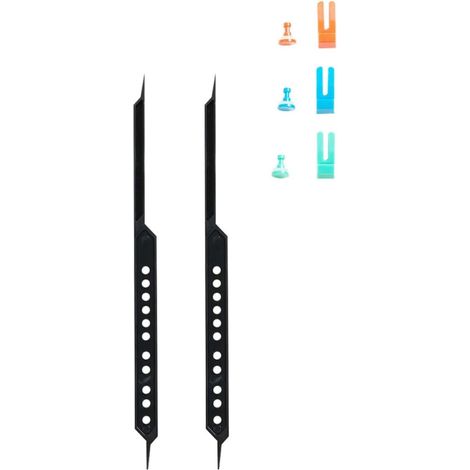 Compas de proportion multifonctionnel en plastique noir pour le (1/5)