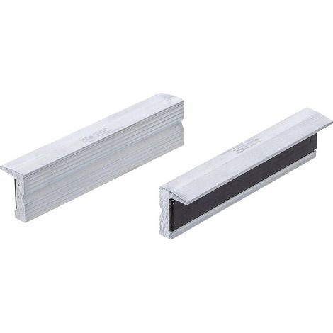 Mors de Protection pour Étau 2 pcs - Aluminium, l. 125 mm - Protection et Préservation de l Étau - D-Work