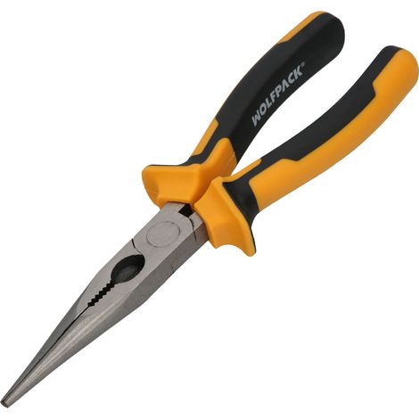 Pinza a Bocca Dritta 200 mm. Acciaio DIN 5745 (1/4)
