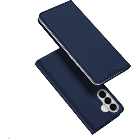 Étui portefeuille avec support Dux Ducis pour Samsung Galaxy S26 Plus - Bleu