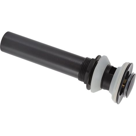 Bouchon vidange acier inoxydable 304 – antirouille – sans fuite – anti-blocage – avec trou débordement – évier salle bain / cuisine