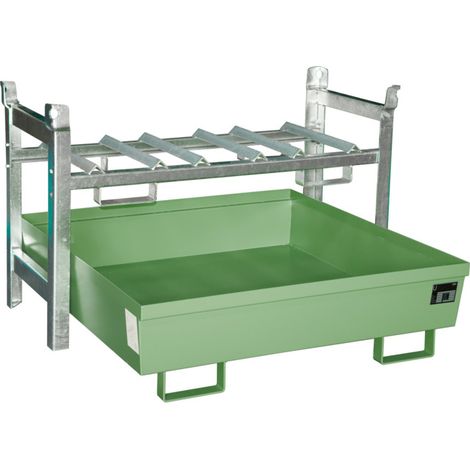 Bauer Südlohn Étagère à fûts FRA-3, laquée, vert réséda