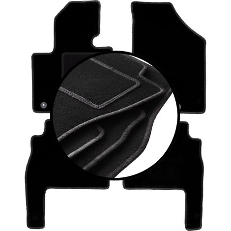 Komplettset Veloursmatten für: Kia Sorento II SUV (2009-2015) (1/5)