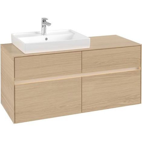 VB WTUS Collaro B0 1200x548x500mm avec 4 tiroirs. WT en chêne nordique