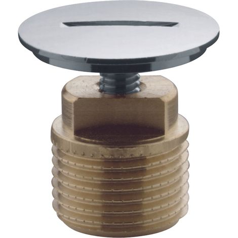 Tapón de cierre KLUDI G 1/2, cromo, 7034605-00 (1/3)