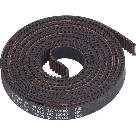 Zahnriemen für 3D-Drucker, 9 mm breit, 2 mm Teilung, offener 2GT-Synchronriemen, Neopren-Riemenscheibe für VORON (1/5)
