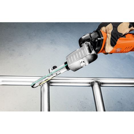 Fein – Lime à bande 800W – Vitesse réglable 720-1920 m/min – Longueur de bande 520 mm – Pour acier inoxydable et cordons de soudure - BF 10-280 E SET