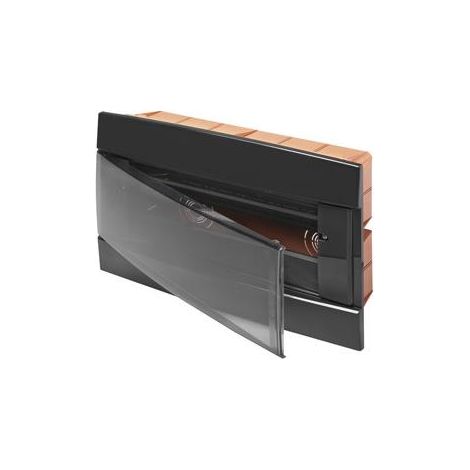 GEWISS GW40237TN - Centralino Arredo Incasso 4+1/2 Moduli Nero Toner (1/2)