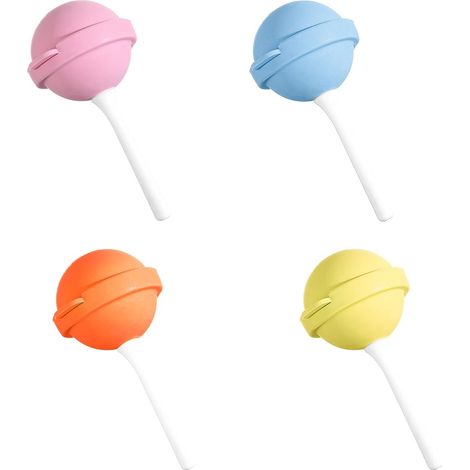 4 stampi per lecca-lecca, stampi per ghiaccioli colorati, stampi per cubetti di ghiaccio, stampi per gelato fatto in casa, accessori per whisky, macchina per il gelato