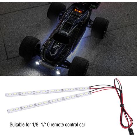 24-LED-Streifen für die Beleuchtung von RC-Car-Chassis, Crawlern und Buggys im Maßstab 1:10 und 1:8.