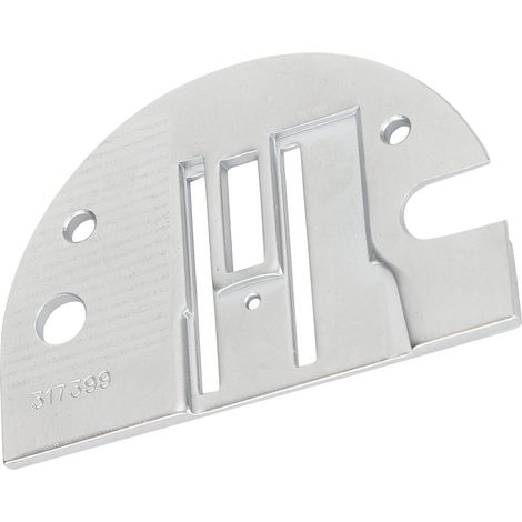 plaque à aiguille pour machine à coudre domestique 317398 (1/5)