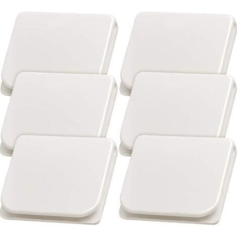 Duschvorhangclips, aufsprühbare, winddichte Duschvorhangclips, selbstklebende Duschvorhangclips, Duschvorhangschutzclips (6 Stück) (1/4)