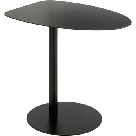 Table d'Appoint en Métal "Ice" 55cm Noir (1/5)